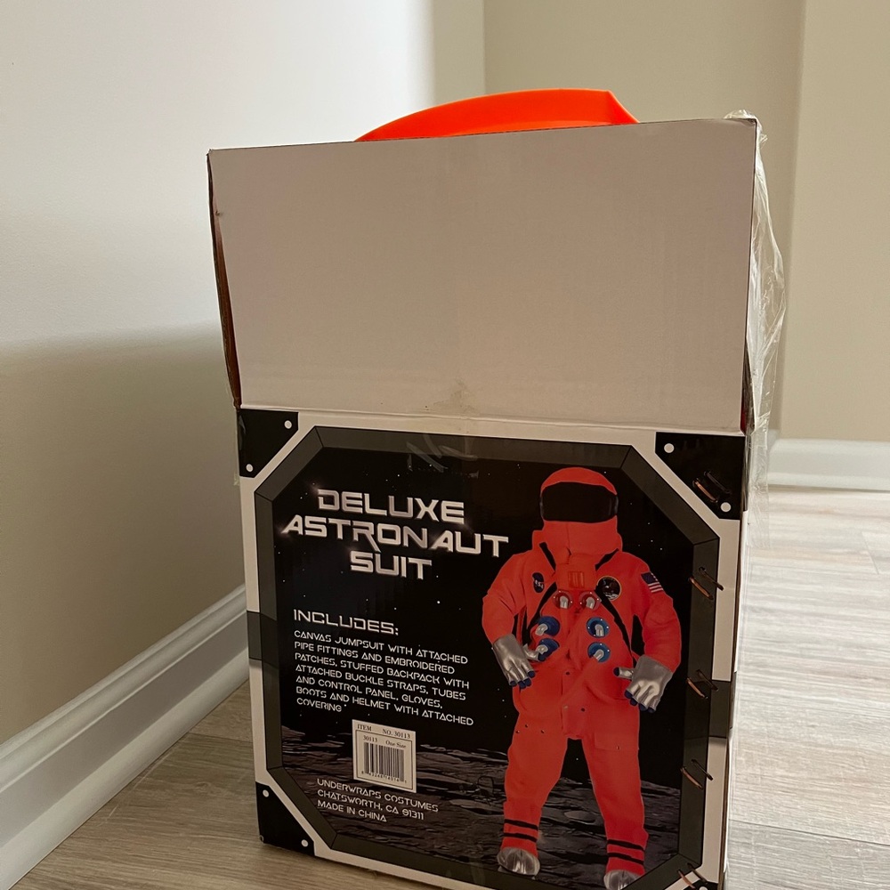 Deluxe Astronaut Suit Costume adult one size